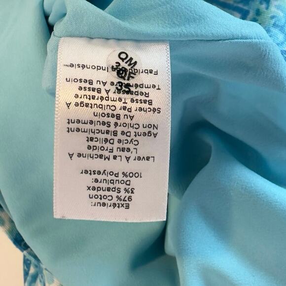 Talbots Petites Geometric Print Skirt Size 16P NWOT Resort Summer Preppy - Picture 6 of 6